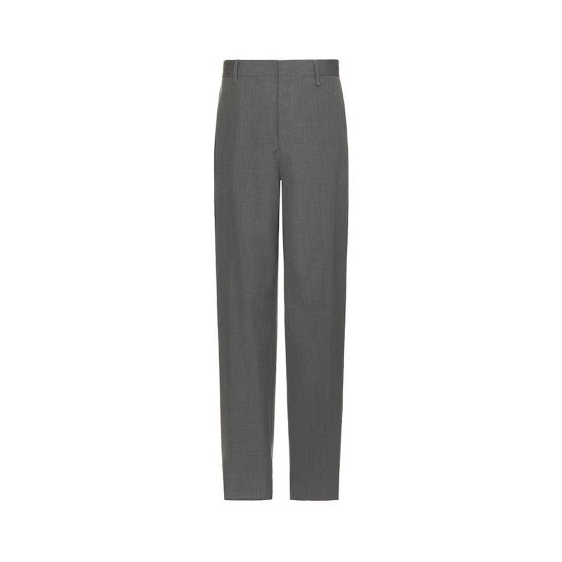 Extra Wide Leg Trousers Medium Grey_Grey