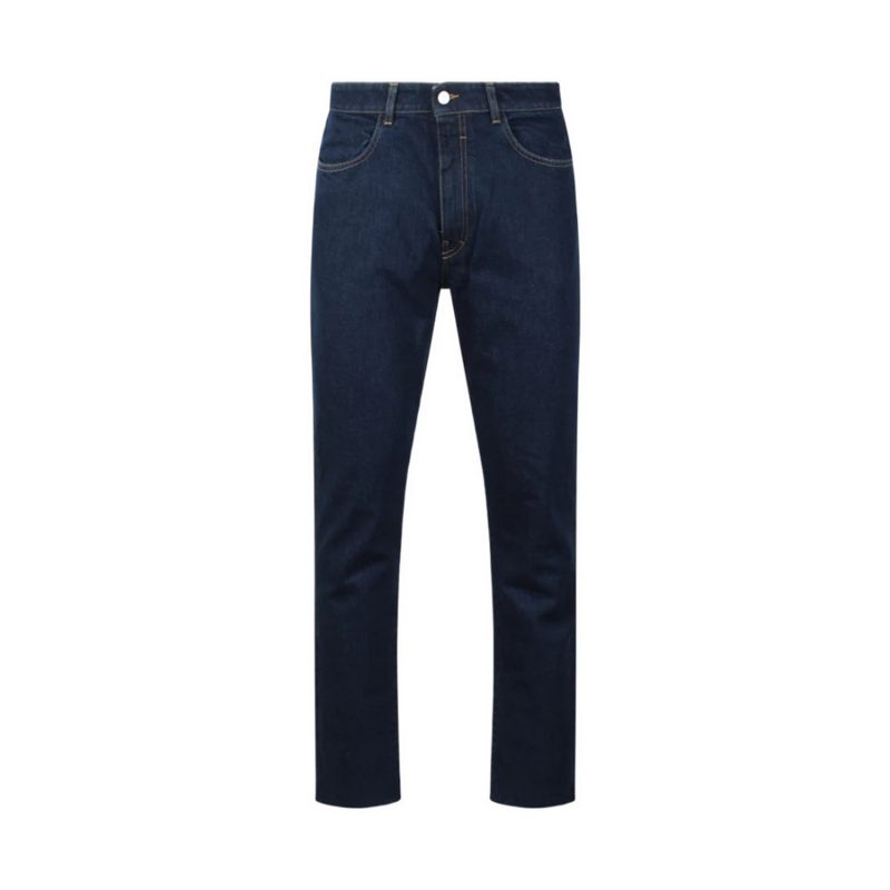 Classic Slim Fit Pants_Indigo Blue_Blue