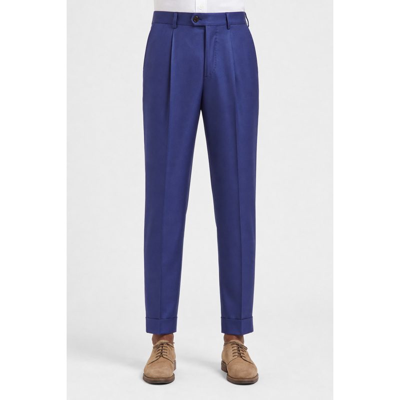 Brunello Cucinelli MenS Pants Ms432L00H_C041 Nwt_Blue