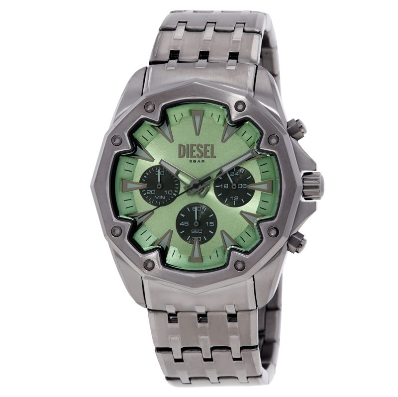 Stinger Chronograph Quartz Green Dial Mens Watch DZ4711