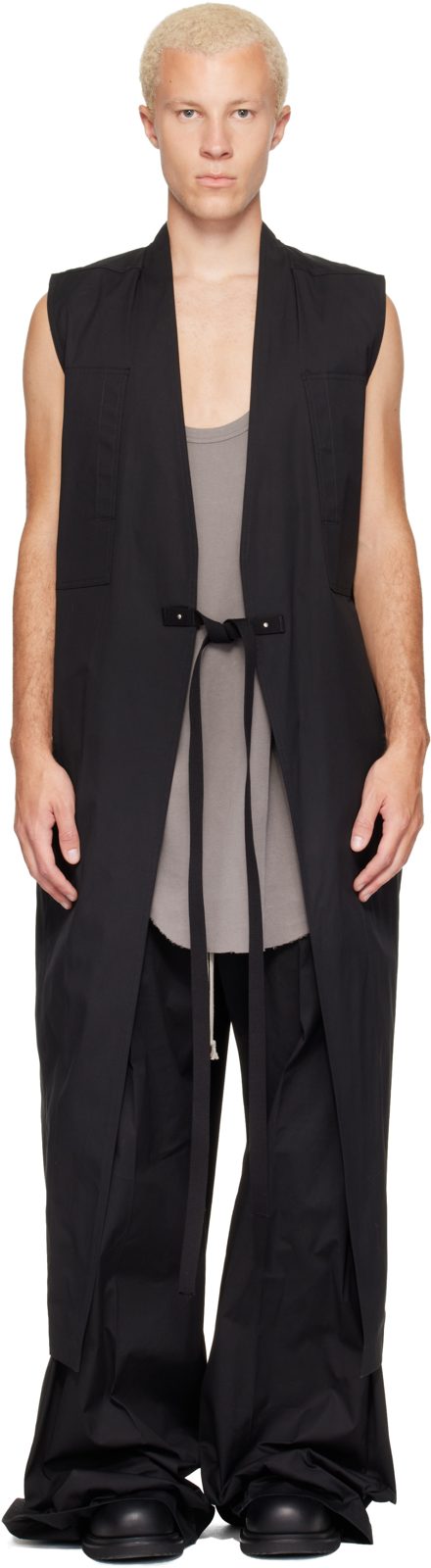 Black Tower Long Lab Vest 262232M185009