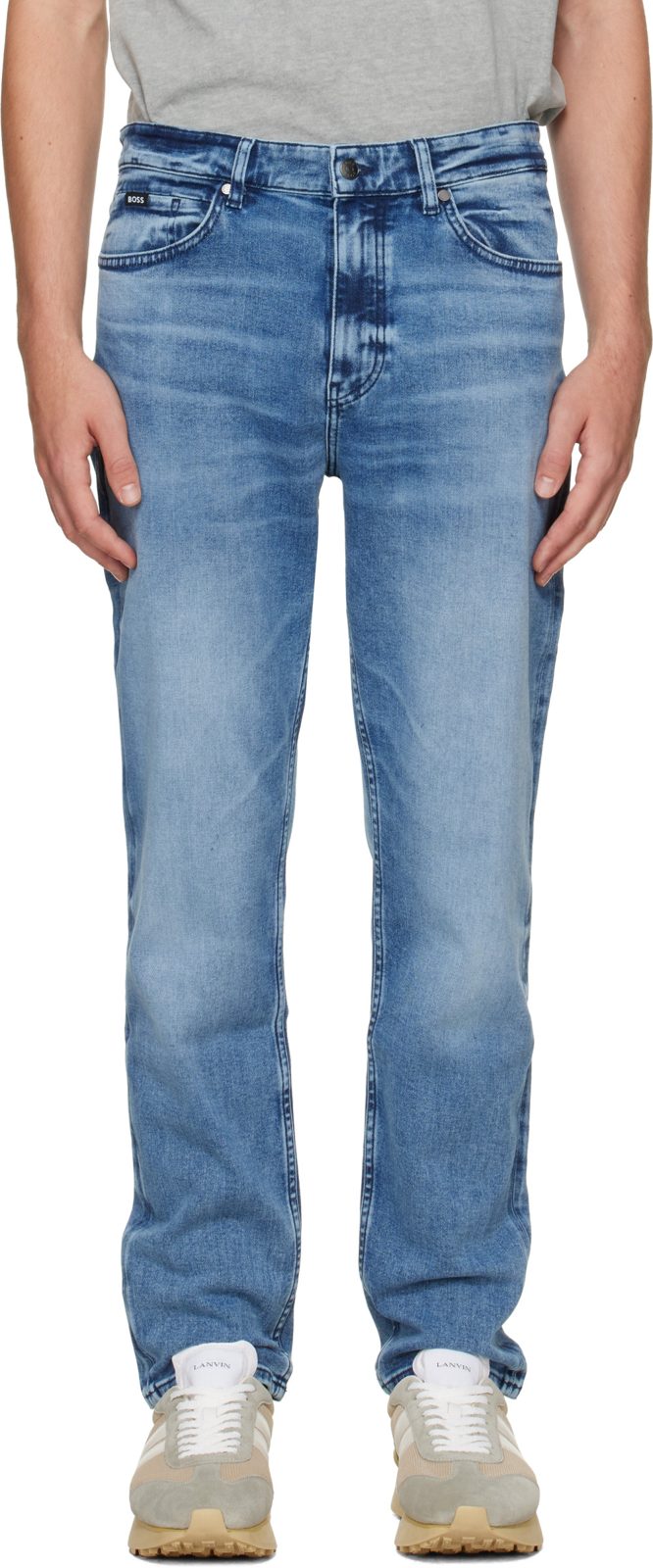 Blue Faded Jeans 262085M186000