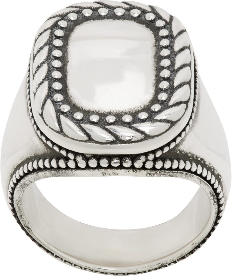 Buckle Motif Ring 262188M147011