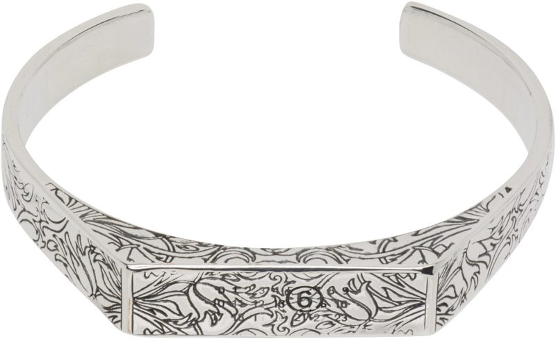 Eroded Floral Motif Bracelet 262188M142011