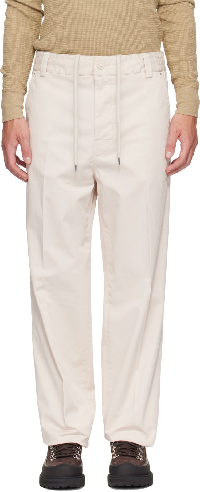 ์คํํ์ดํธ Tailored Cotton Trousers 262111M191004