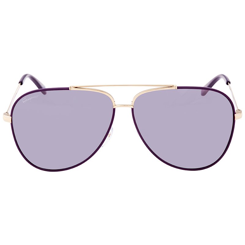 Purple Pilot Unisex Sunglasses SF131S 736 60