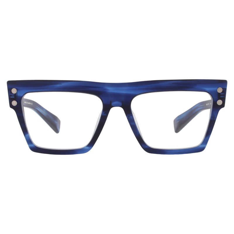 B - V Demo Square Unisex Eyeglasses BPX-121 C 54