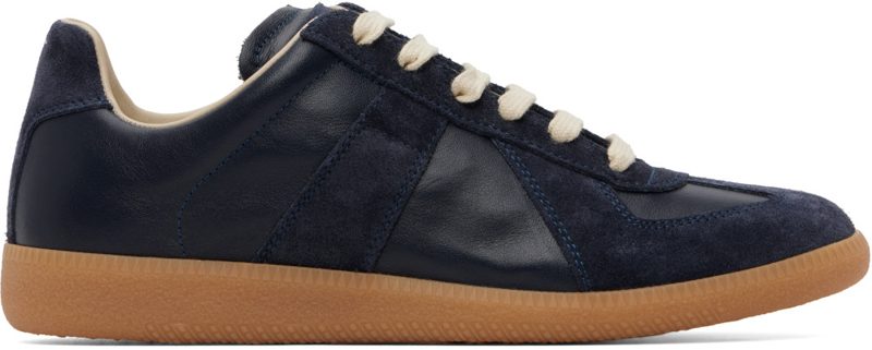 Navy Replica Sneakers 262168M237046