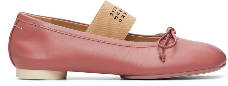 Pink Anatomic Numeric Ballerina Flats 262188F118015