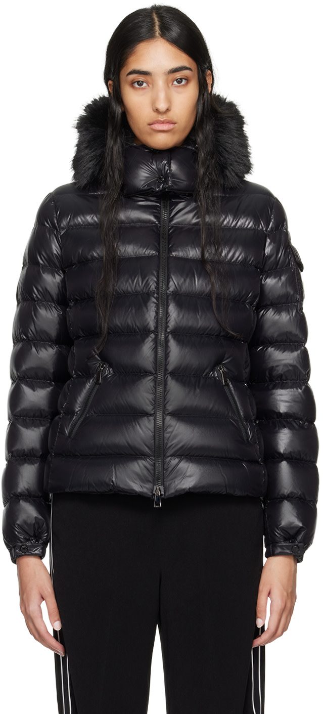 Black Badyf Down Jacket 242111F061096