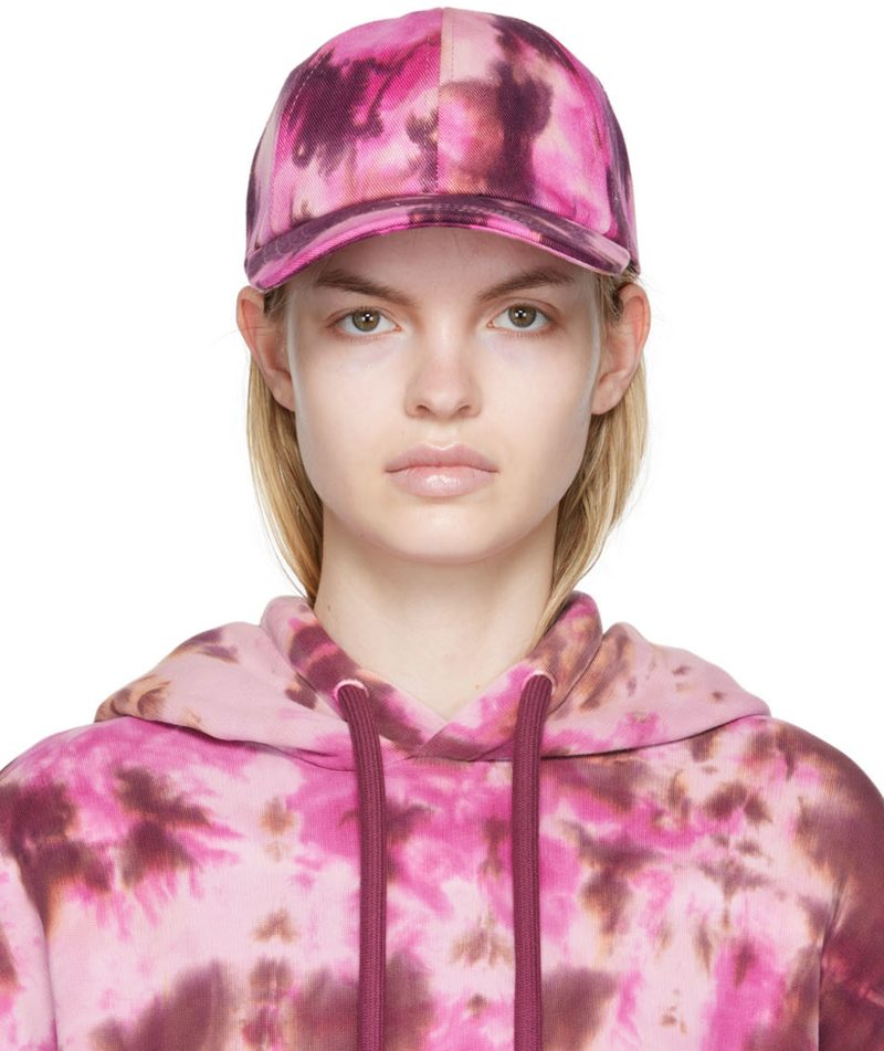 Pink Ami Patch Cap 221482F016010