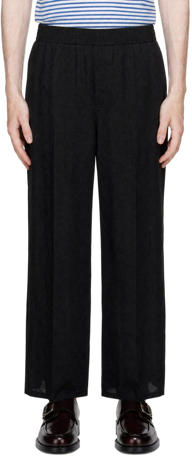 Black The Miami Trousers 262553M191000