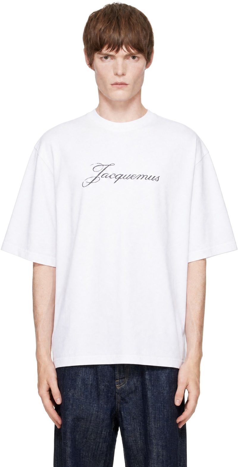 White The [자크뮈스] T-shirt 262553M213011