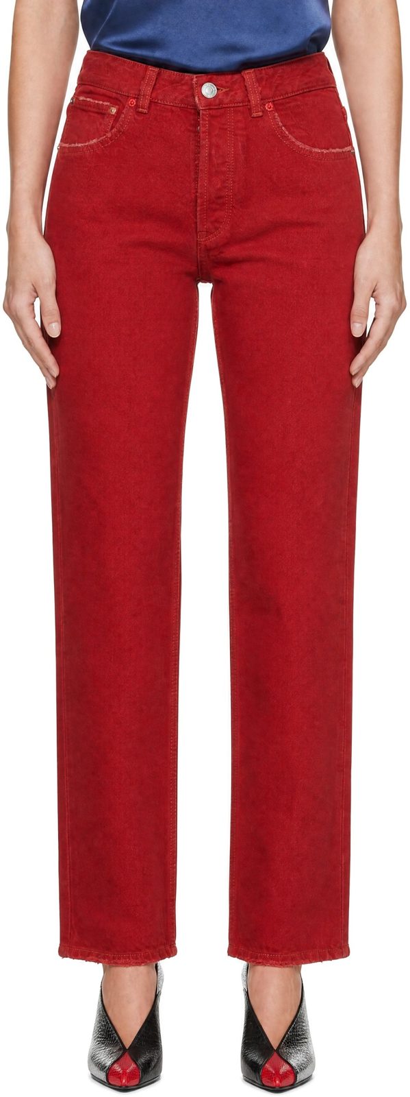 Red Daya Regular Jeans 262600F069017