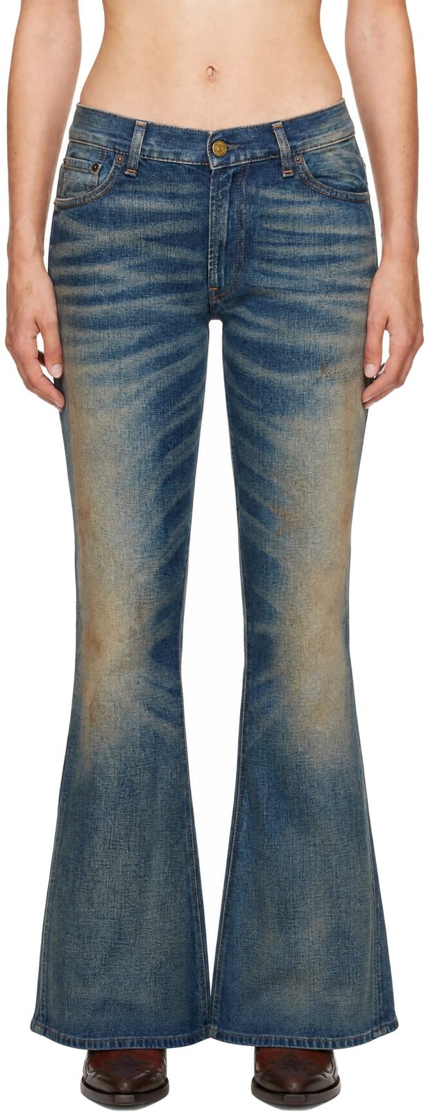 Blue 2025F Fitted Jeans 262129F069024