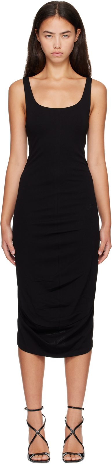 Black The Regata Midi Dress 262553F054003