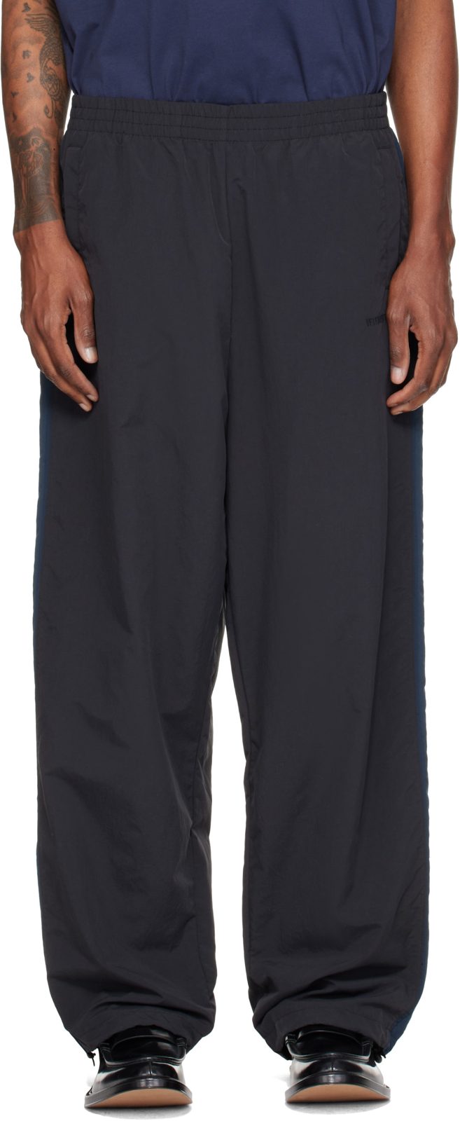 Black Tape Track Pants 262669M190010