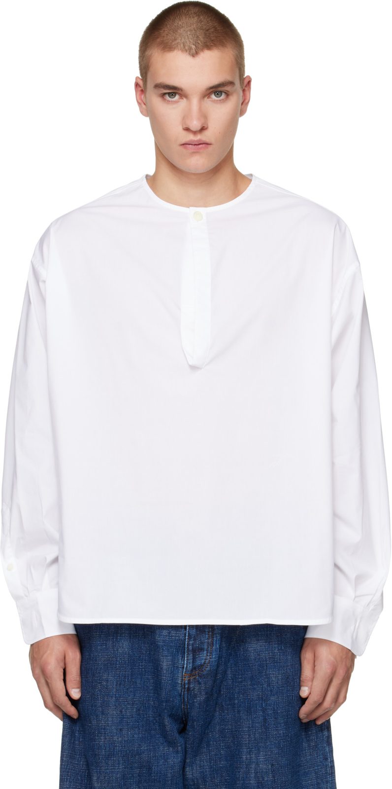 White The Losange Sailor Shirt 262553M192008