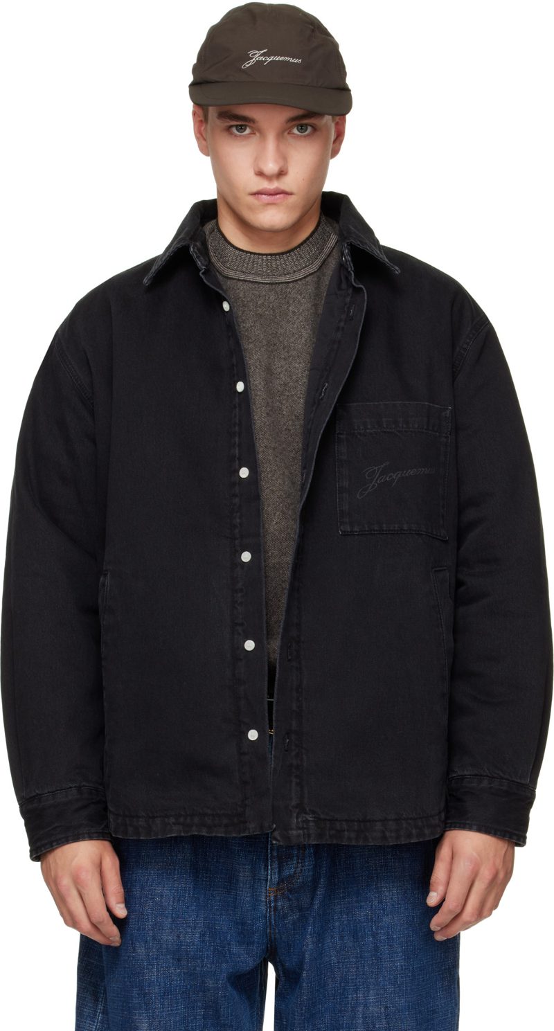 Black The Boulanger Denim Shirt 262553M192003
