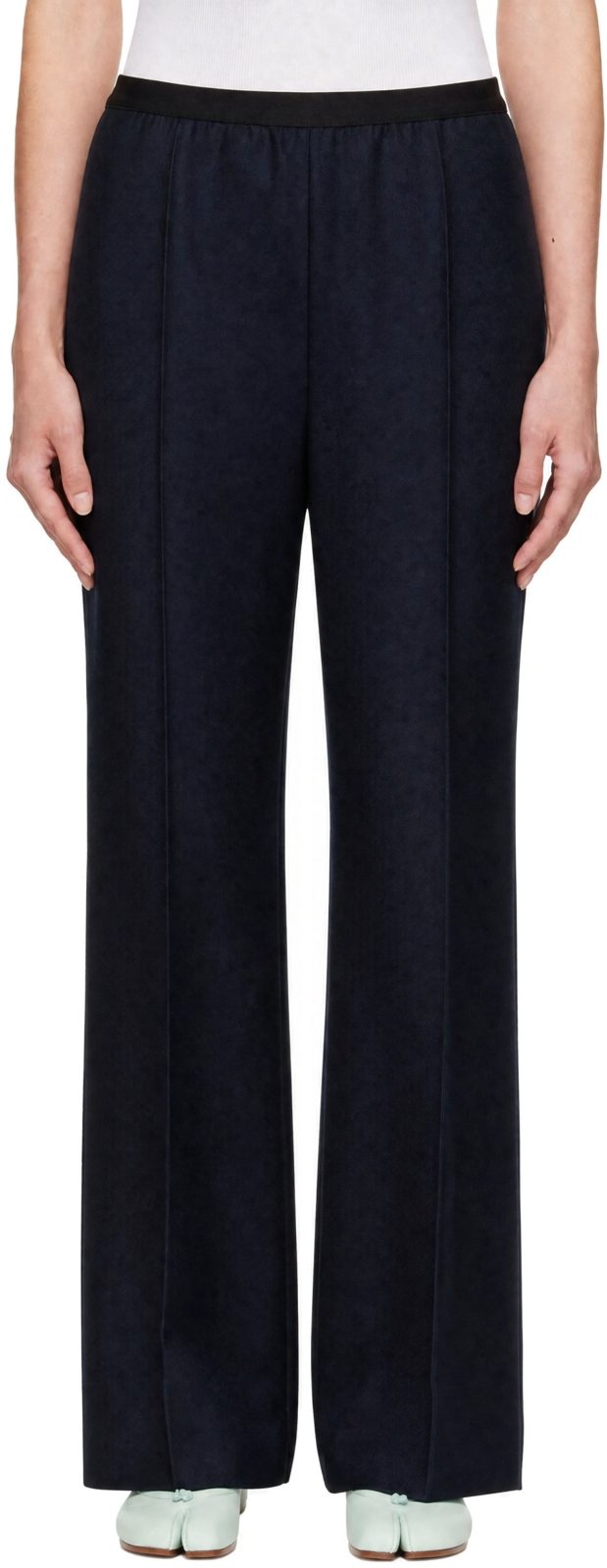 Navy Minimal Trousers 262168F087002