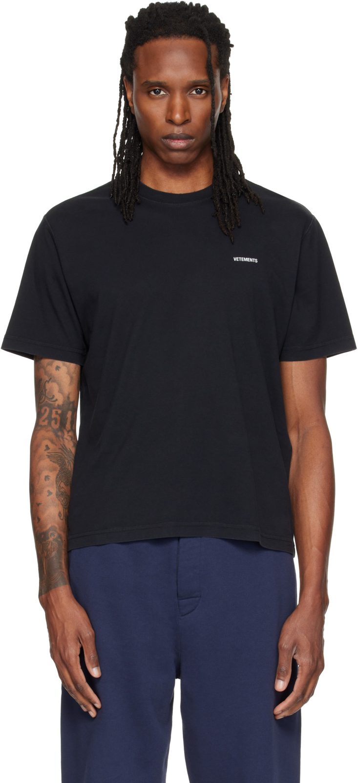 Black Classic Logo T-shirt 262669M213028