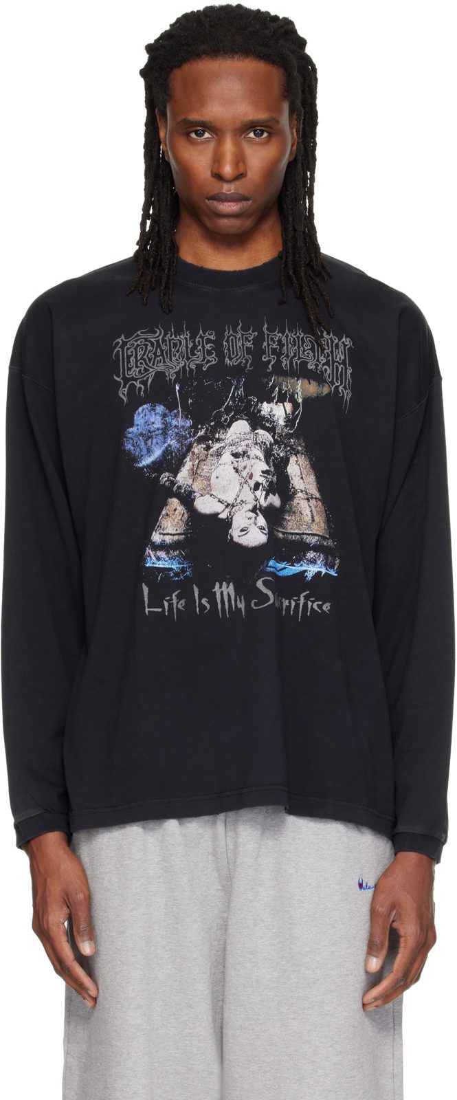 Black Cradle of Filth Edition Sacrifice Longsleeve T-shirt 262669M213014