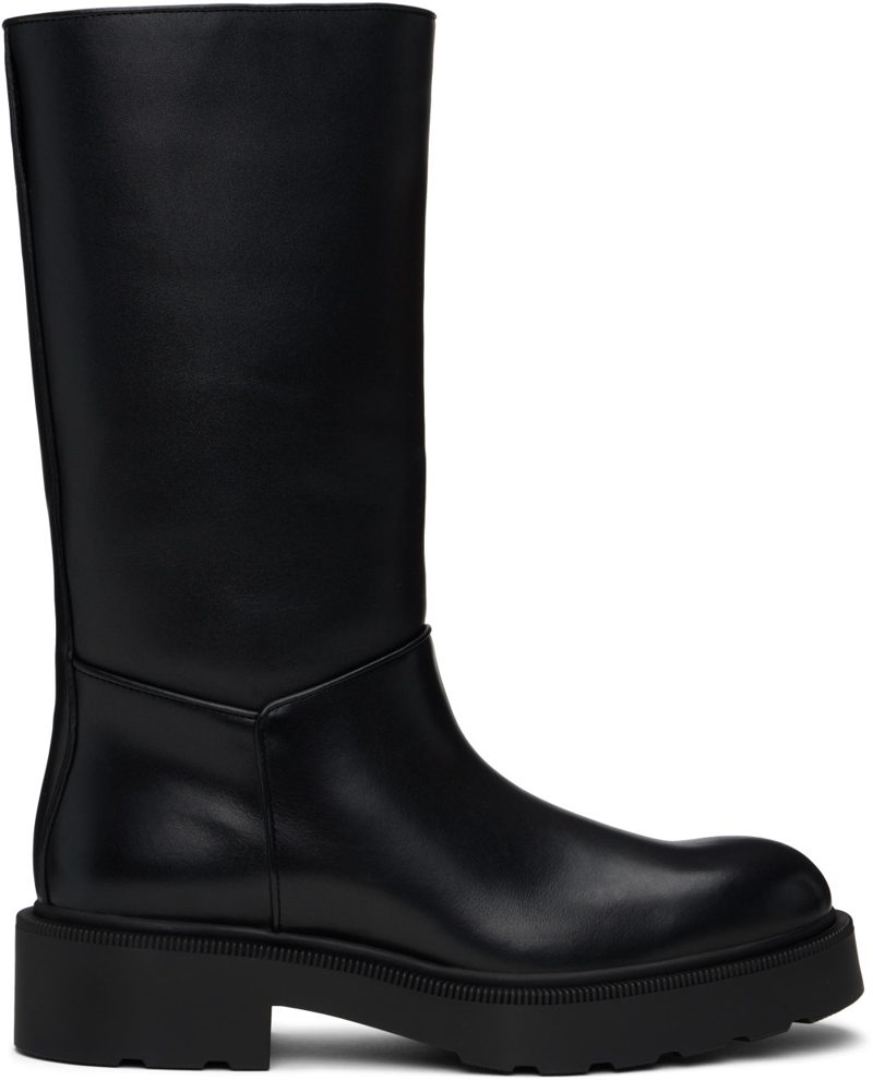 The Row Black Nobilis TR Boots 251359F115005