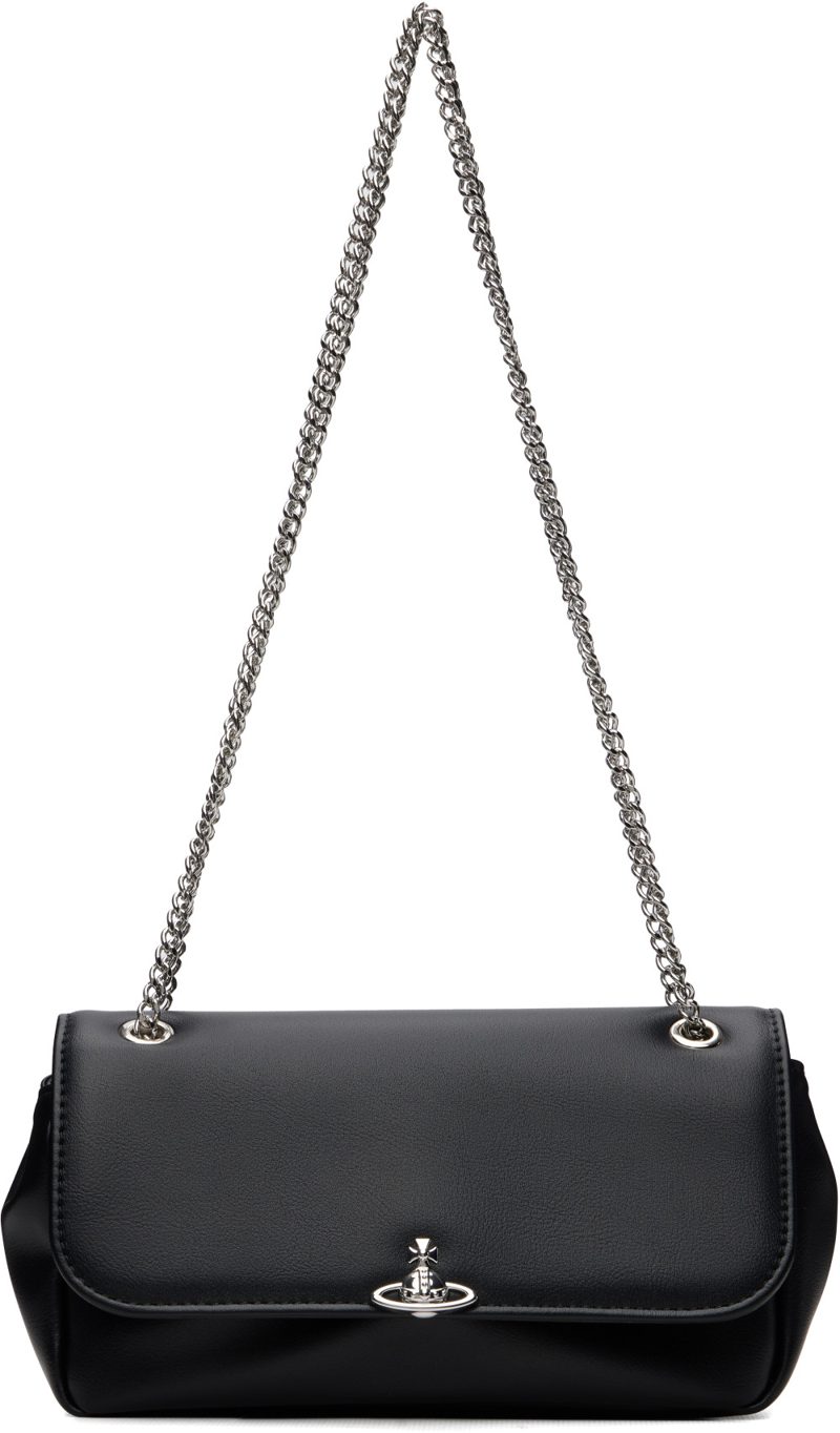 Black Chain Crossbody Bag 262314F048040