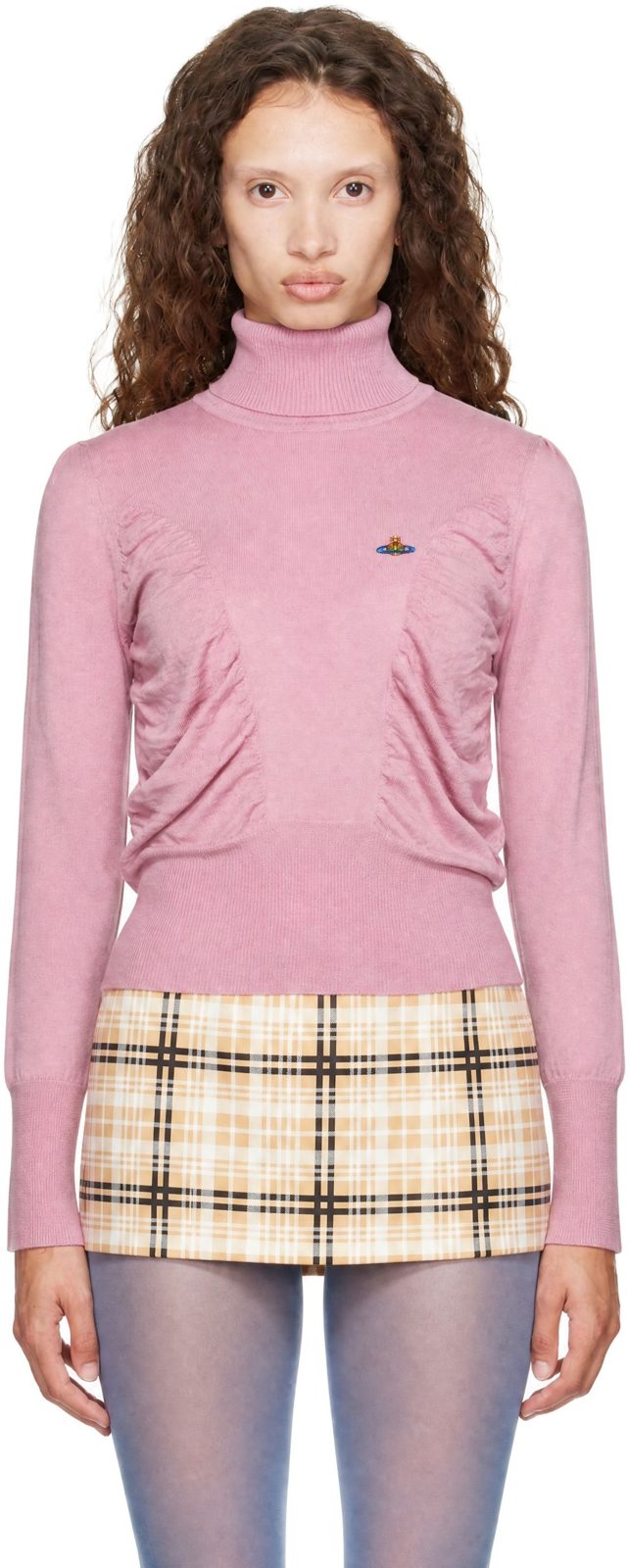 Pink Pamela Turtleneck 262314F099000