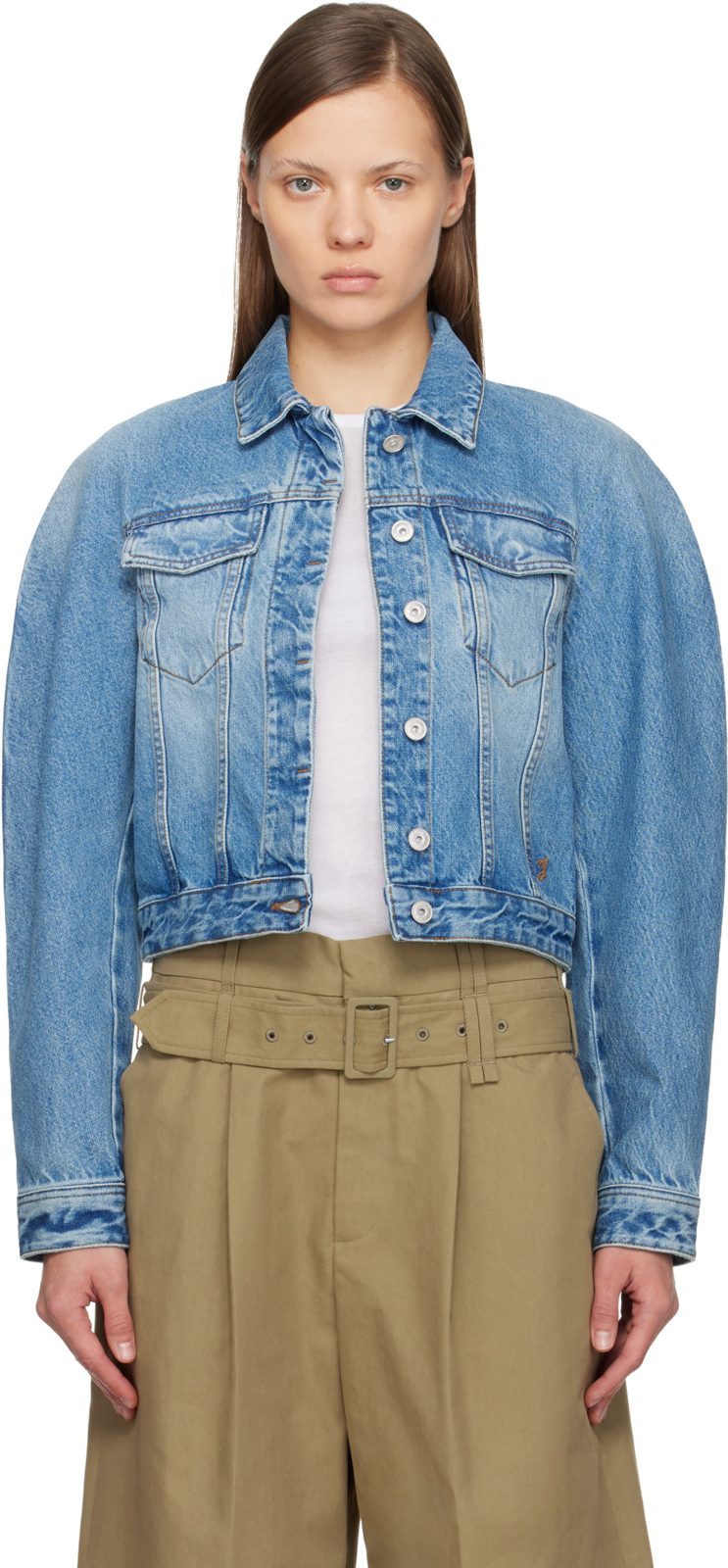 Blue The Ovalo de-Nimes Denim Jacket 252553F060004