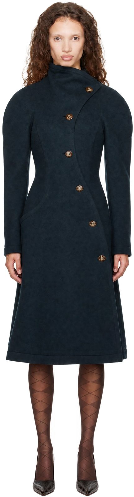 Navy Breeze Coat 262314F059004