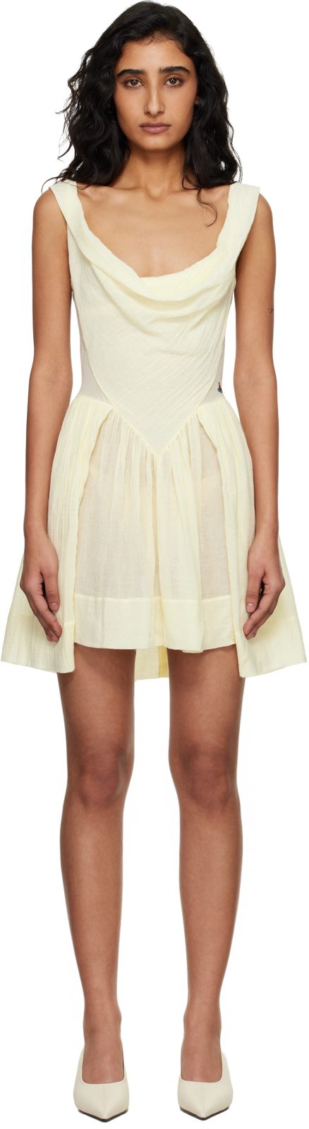 Yellow Sunday Minidress 261314F052012
