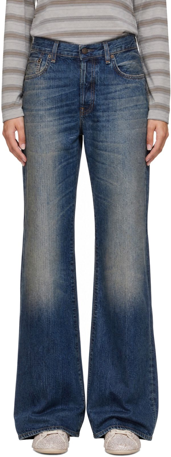 Blue 2009F Straight-Leg Jeans 262129F069022