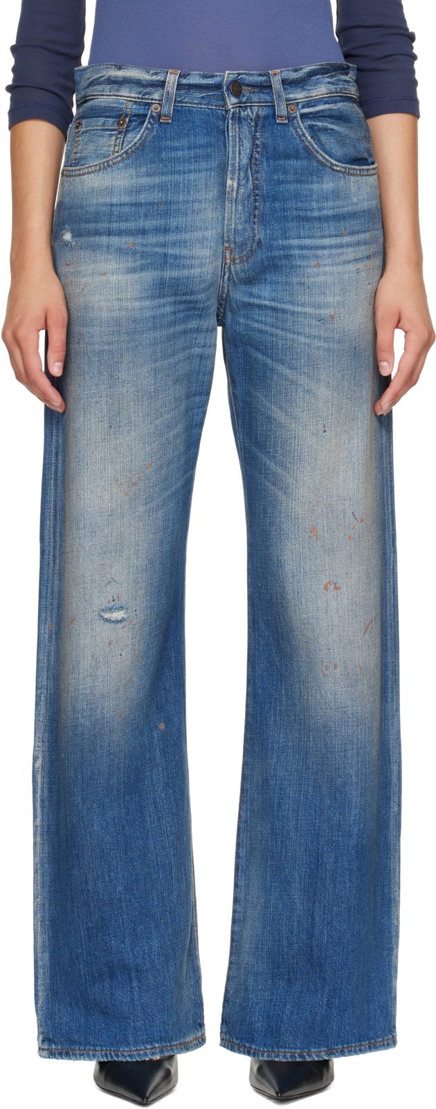 Blue 2021F Regular Fit Jeans 262129F069032