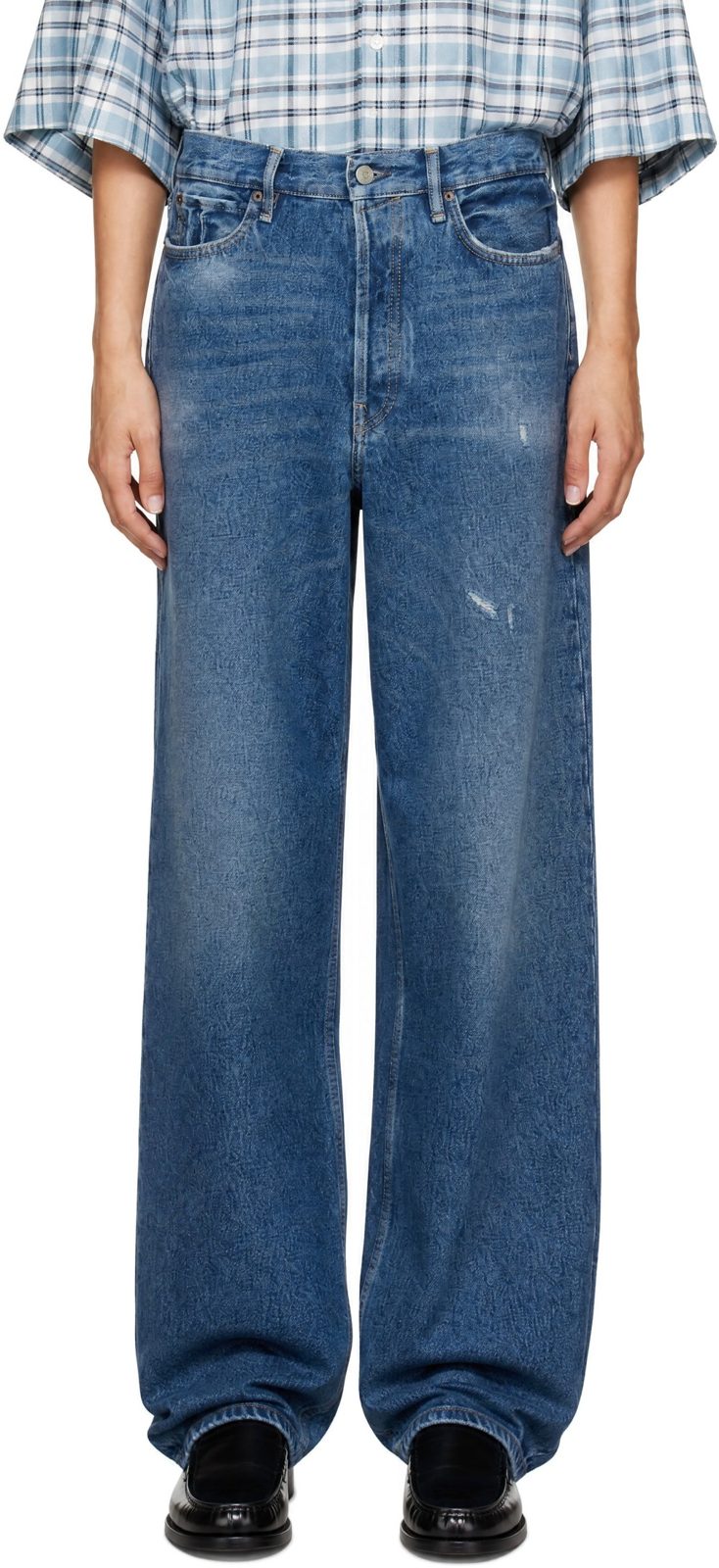 Blue 1981 Loose Fit Jeans 262129F069042