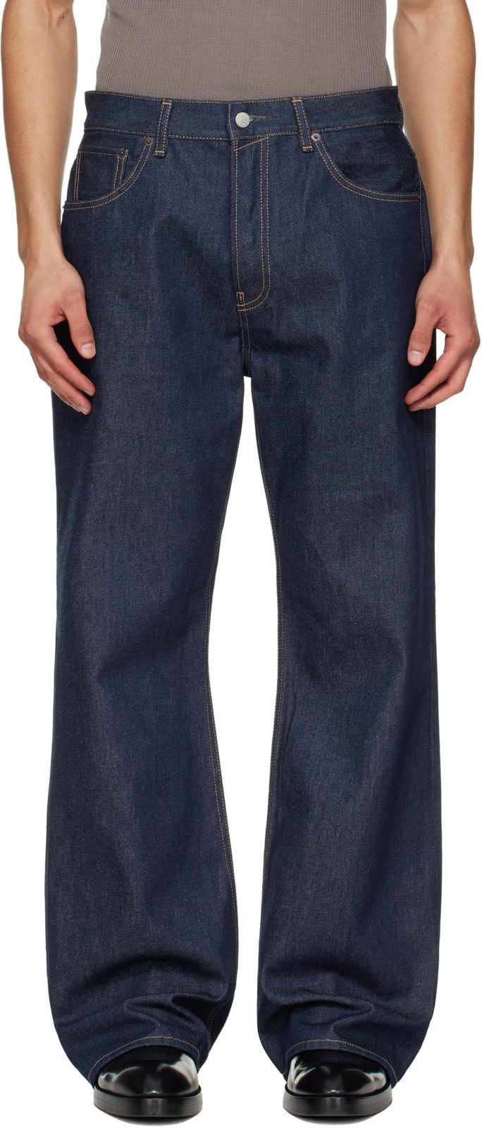 Navy Regular Fit 2021M Jeans 261129M186014