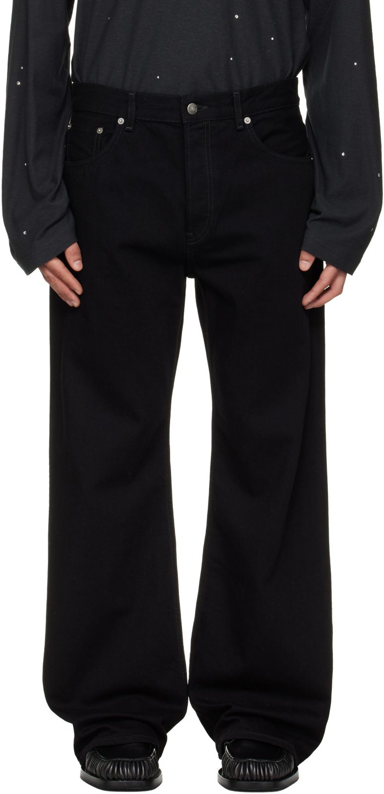 Black Regular Fit 2021M Jeans 261129M186010