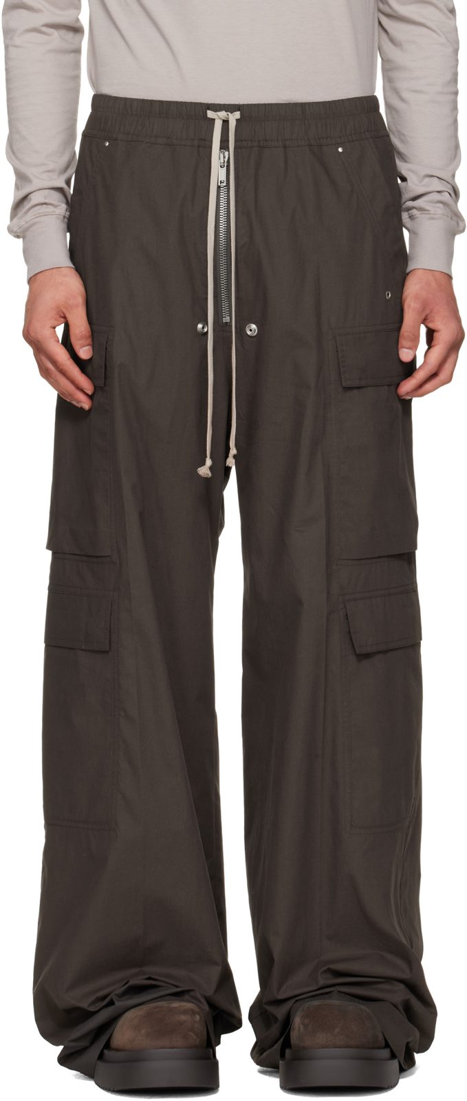 Gray Temple Cargobelas Cargo Pants 261232M188018
