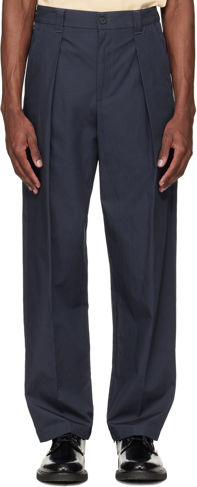 Navy Renato Trousers 261252M191030