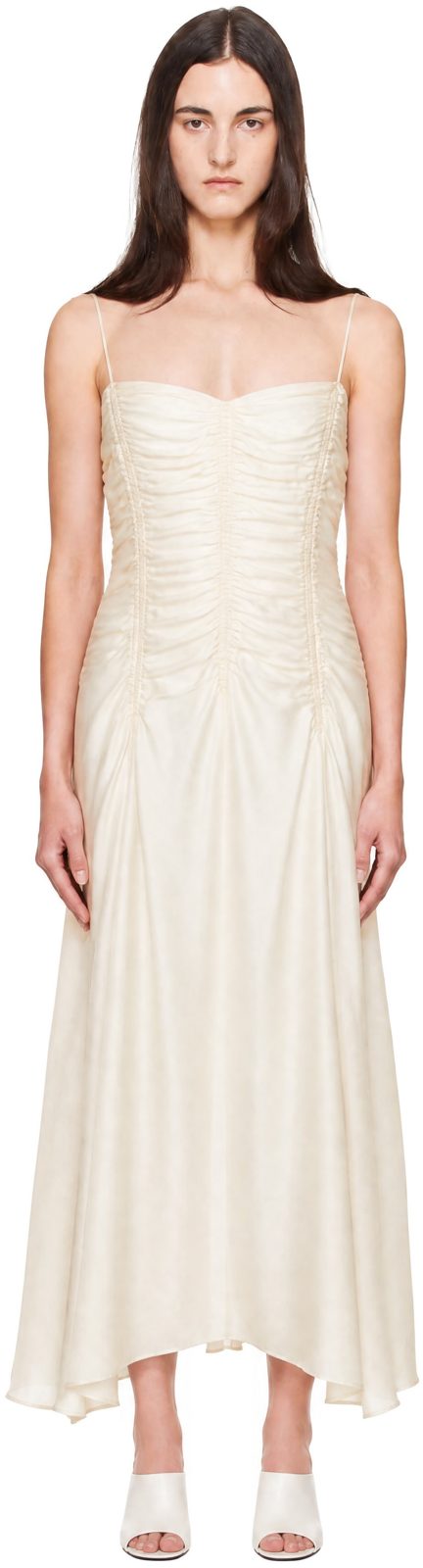 오프화이트 Raina Midi Dress 262914F054003
