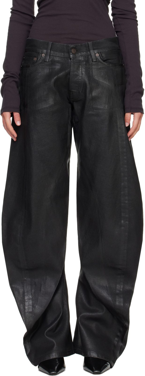 Black 2006F Loose Fit Jeans 262129F069026