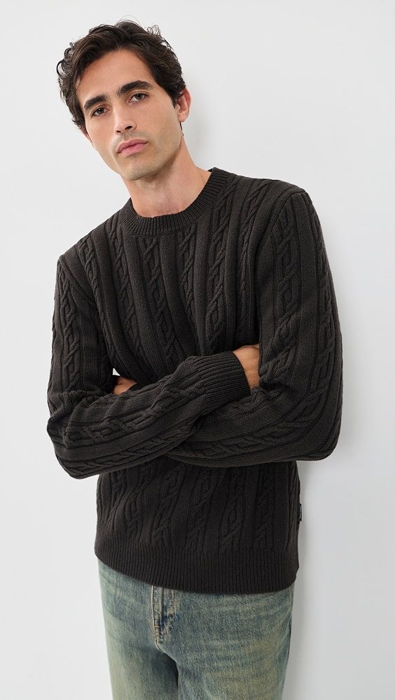Habel Crew Sweater_Arabica