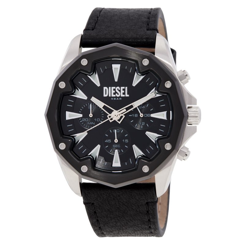 Stinger Chronograph Quartz Black Dial Mens Watch DZ4710