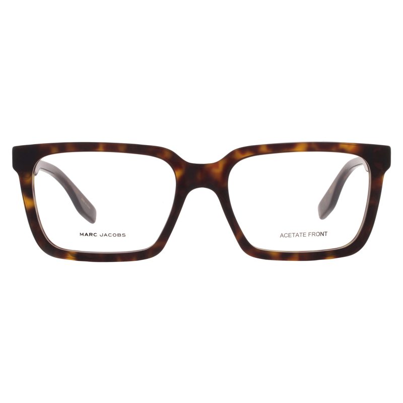 Demo Rectangular Mens Eyeglasses Marc 643 0086 55