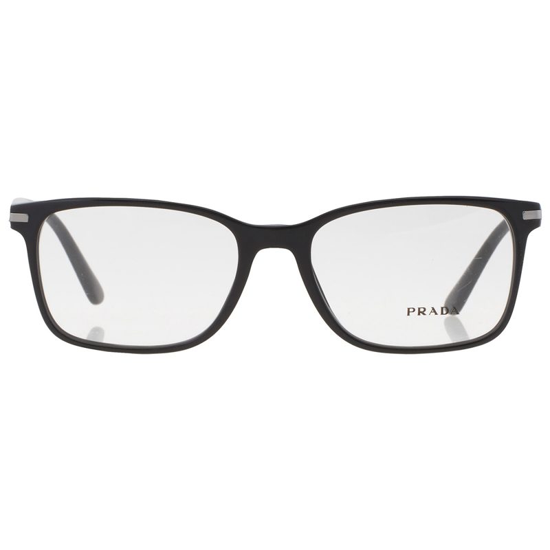 Demo Rectangular Mens Eyeglasses PR 14WV 1AB1O1 56