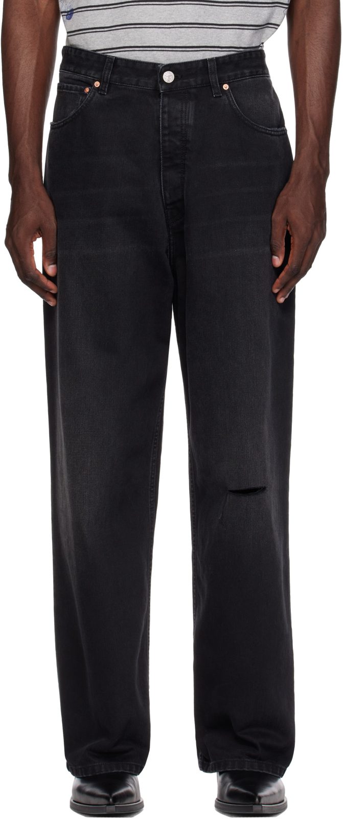 Black Baggy Jeans 262669M186000