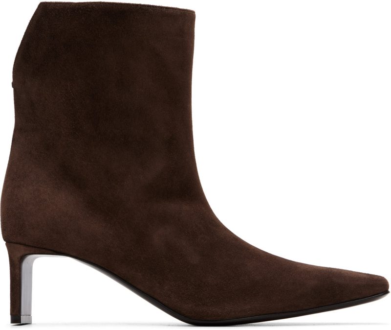 Brown Ona Ankle Boots 262914F113006