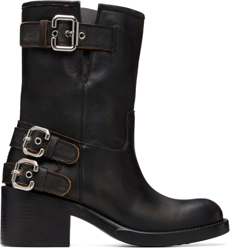 Chloe Black Dakota Ankle Boots 262338F114000
