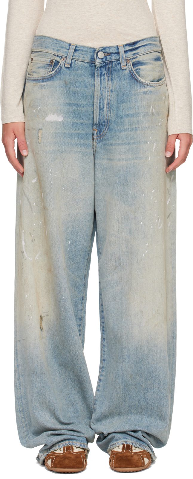 Blue 1981 Loose Fit Jeans 262129F069012