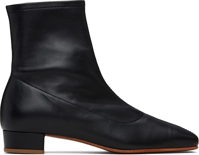BY FAR Black Este Ankle Boots 252289F113013